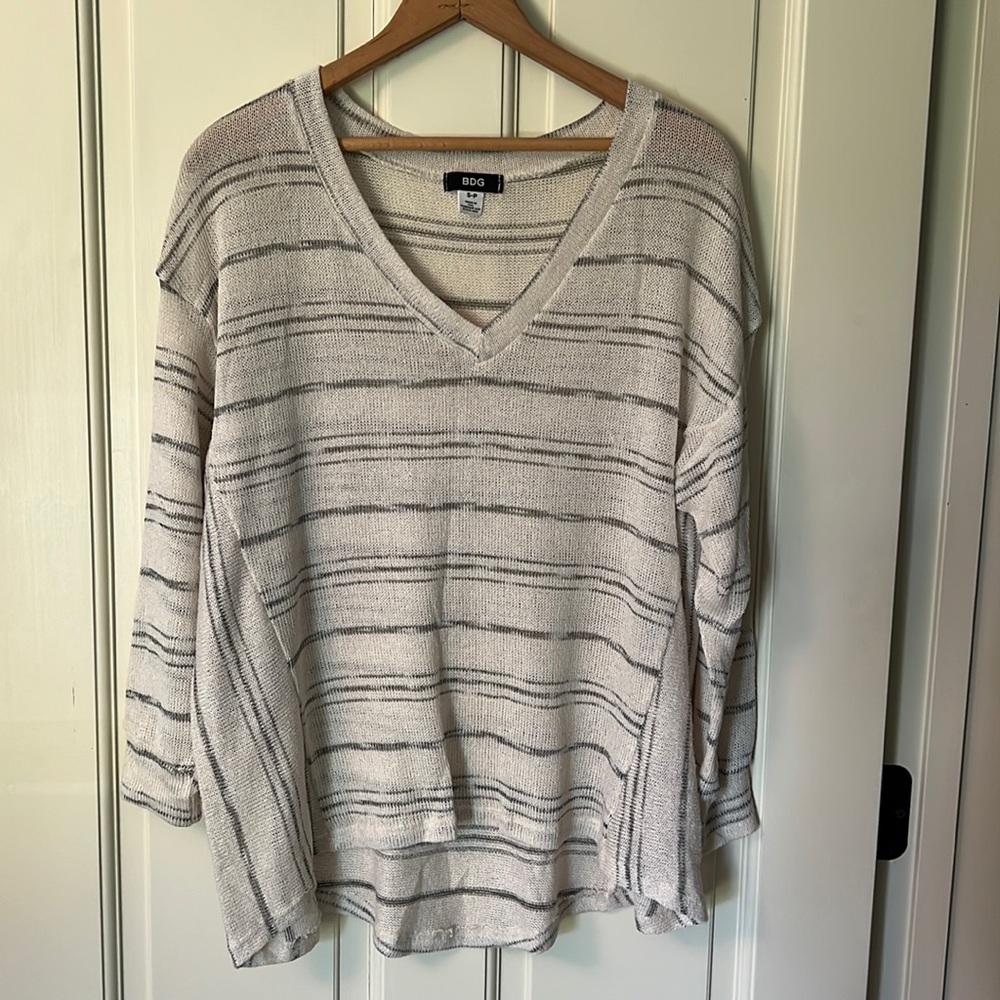 BDG Striped Lightweight Sweater